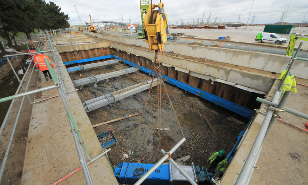 Port of Tilbury groundworks solution
